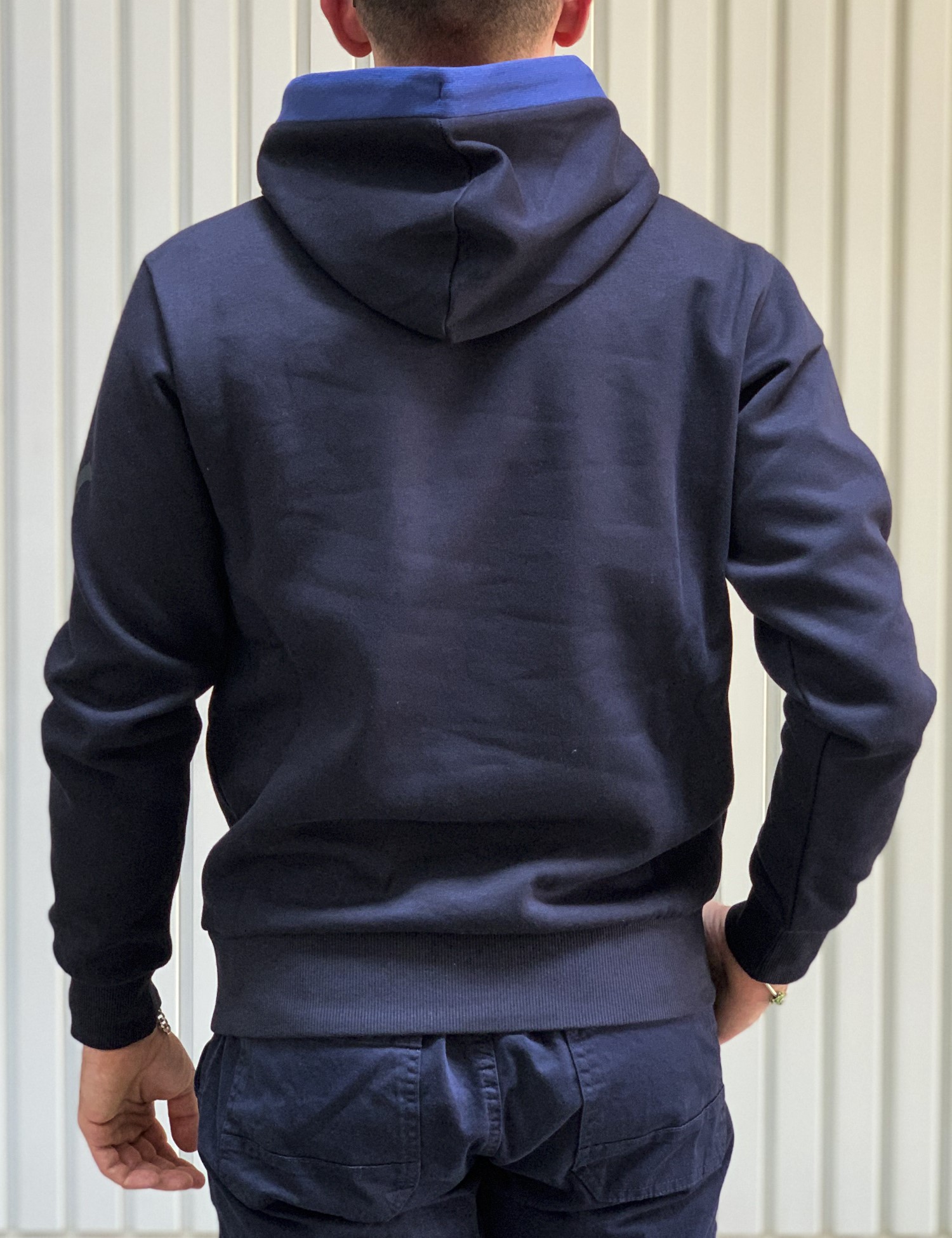 US Grand Polo ανδρικό μπλε φούτερ με λογότυπο USF901 φωτογραφία